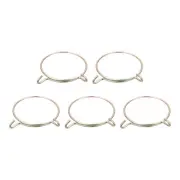 Fuel Line Hose Clips, 5pcs 70mm 65Mn Steel Tubing Spring Clamps