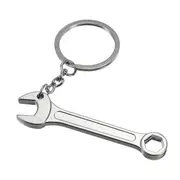 8 Pcs Mini Tool Model Wrench Socket Key Chain Ring