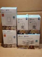 TP-Link HS105 Kit Kasa Smart WiFi Plug Slim HS220 Dimmer + HS100 Plug (6 Piece)