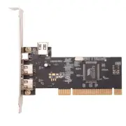 2X(3 Port IEEE 1394 Firewire Card PCI Firewire Adapter IEEE 1394 PCI2238