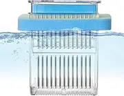 Guppy Hatching Box - Floated Guppy Breeding Box for Small Fish,Aquatic Life Hatchery Incubator Tank Clear Divider Resting Case