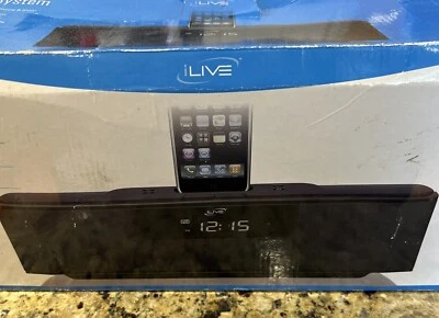 I-LIVE 2.1 CHANNEL DOCKING SYSTEM CD PLAYER, RADIO, PHONE ,REMOTE NOS NEW