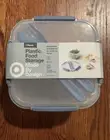 Made By Design Target 7 Piece Plastic Food Container Leakproof W/ Knife Fork