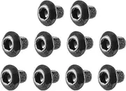 uxcell M3x4mm Thread Button Head Hex Socket Cap Screw Bolt 100pcs
