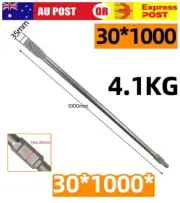 1000MM Long Jackhammer Chisel 30MM Hex Bits for Demolition Concrete Breaker AU
