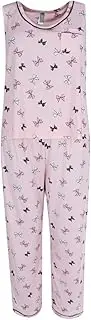 [PJ Couture] Women's Sleeveless Matching Capri Pajama Set, XLarge, Pink