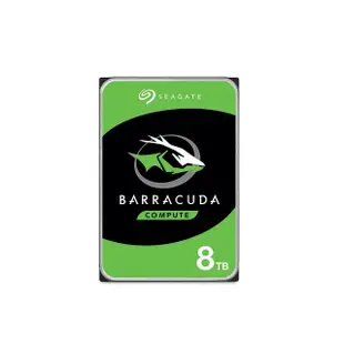 【SEAGATE 希捷】BarraCuda 8TB 3.5吋 5400轉 256MB 桌上型 內接硬碟(ST8000DM004)