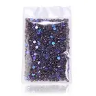 1 Bag Nail Rhinestones Multi-size Diy Nail Art Rhinestone Press on Ornaments