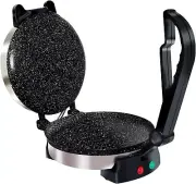 Roti Maker Machine Electric Tortilla Press with Non Stick 215 mm Plates and