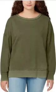 Buffalo David Bitton Ladies’ Cozy Top (GREEN,XXL)NWT
