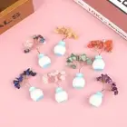 1pcs Mini Crystals Money Tree Amethyst Gemstone Trees Feng Shui Home De PHH3AAU