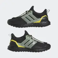 在飛比找Yahoo奇摩購物中心優惠-ADIDAS ULTRABOOST 1.0 男 慢跑鞋-黑綠