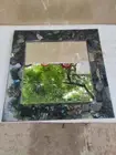 Labradorite Stone Wall Mirror, Hanging Wall Mirror, Bedroom Christmas Gifts Deco
