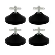 4Pcs/Billiard Pool Table Leg Levelers Foosball Table Foot Adjustment Pad