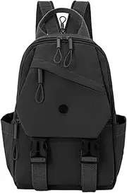 [Generic] Small Backpack for Women,Large Capacity Casual Bag | Large Capacity Casual Daypack, Waterproof Compact School Bag for Student Nurse Work Girl