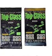 Panini Top Class 2025 Soccer Trading Cards Bundle – 1 Pack (8 Cards) + 1 Bonus Promotional Pack (4 Cards) – Official Licensed Collectible Cards – Season 2025