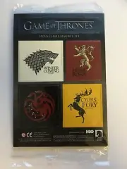 Game Of Thrones House Sigil Magnet Set Loot Crate Exclusive HBO