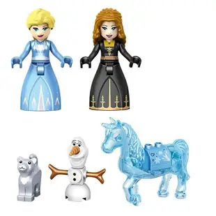 城堡積木 冰雪奇緣愛莎公主 艾莎公主城堡模型 樂高玩具 益智積木 女孩生日禮物 360PCS
