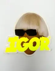 Golf Wang Tyler the Creator Large IGOR Head Sticker Decal FREE SHIPPING
