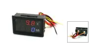 New DC 0-300V 999mA 1A Dual LED Panel Meter Voltmeter Ammeter