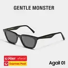Gentle Monster Jennie Agail 01 Square Frame Black Sunglasses UV Oversized Unisex