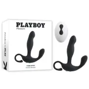 Playboy Pleasure COME HITHER - Black 13.2 cm USB Rechargeable Vibrating Prost...