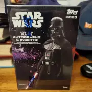 2023 Topps Star Wars 10 Pack Box 70 Trading Cards Sealed Flagship Autos &Inserts