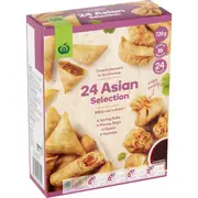 Woolworths Frozen Asian Selection 24 pack