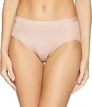 [Wacoal] Womens 879331 Flawless Comfort Hi Cut Brief Panty Briefs - Black