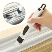 10 Pack of 2 In 1 Window Door Tracks Keyboard Cleaner Cleaner Brush With Dustpan