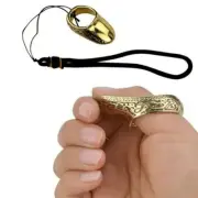 Brass Thumb Slope Finger Ring Guard For Mongolia Archery Thumb Release Toxophily