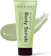 Everyday by frank body Brightening Body Scrub | With Vitamin C and Mandelic Acid to Scrub Away Dead and Dry Skin, Leaving Smooth, Glowing Skin | Vegan & Cruelty Free| Bamboo & Camellia Scent | 200g