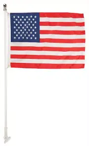 Tangle Free Flag Pole with Flag