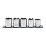 1/2 in. Drive Metric X-Large Socket Set (5-Piece)