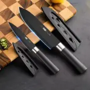 2 PC Stainless Steel Japanese Style Chef Fruit Cutting Kitchen Sashimi Knife Set