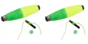 Mr Crappie Slippers - 2" Weighted Cigar Float Slip Bobbers - Two per pack