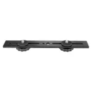 8 inch Dual Flash Camera Mount Tripod Bracket with 1/4 Screw for 3D6564