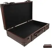 TEMPNAP Trunk Luggage for Retail Display Retro Decorative Storage Box for Photo Props and Spacious Design for Clothing Stores and Home Decor