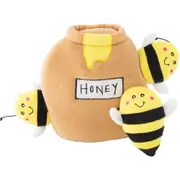 Honey Pot Burrow 17cm x 17cm x 12cm Soft Plush Dog & Puppy Toy by ZippyPaws