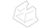 Genuine Audi 2007-2015 Audi Q7 - Track End Cap 4L0-881-349-01C (for: Audi)