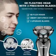 Electric Shaver Beard Trimmer Shaving Machine USB Electric Razor for Men