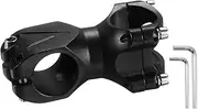 uxcell 31.8mm Bike Stem 7 Degree 60mm Aluminum Alloy Bicycle Handlebar Stem with Hex Wrench for Mountain Bike BMX MTB, Black
