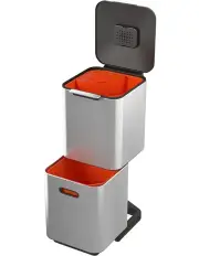 [Joseph Joseph] Totem Compact Bin 40L in Stainless Steel