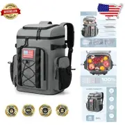 Lightweight Leakproof 35 Can Insulated Backpack Cooler - Perfect for Outdoor Fun