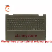 For Lenovo Yoga 7-15ITL5 Palmrest Upper Case US Keyboard Bezel W/FPR 5CB1A22456