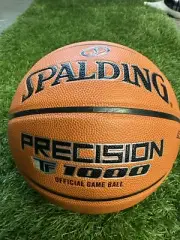 Spalding Precision TF-1000 NFHS Indoor Game Basketball 29.5" Size 7