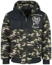 Motorhead Transition Jacket Hard Rock Band Camouflage Motörhead Jacket