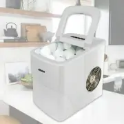 220V Commercial Home 15KG Automatic Round Ice Cube Maker Ice Making Machine NEW