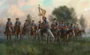Strelets #252 French Late War Dragoons in Rese (Napoleonic) 1/72 12 Mounted Gray