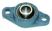 NEW UCFL213-40 High Quality 2-1/2" Set Screw Insert Bearing w/ 2-Bolt Flange
